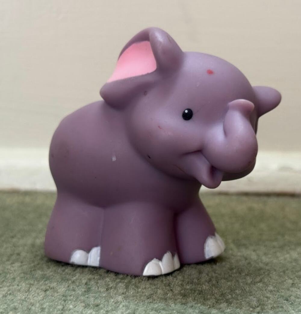 Fisher Price Little People Elephant Zoo Animal or Noahs Ark